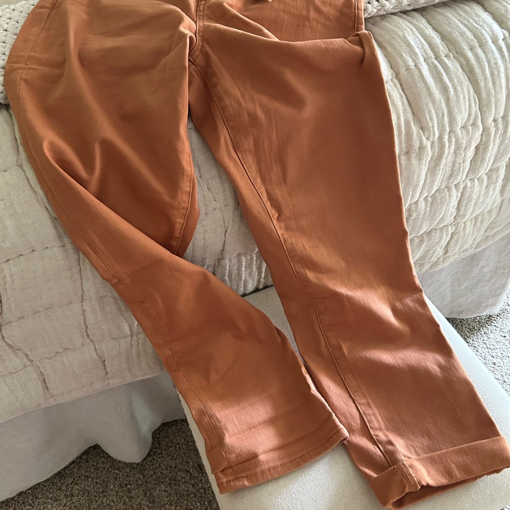 NYDJ rust jeans